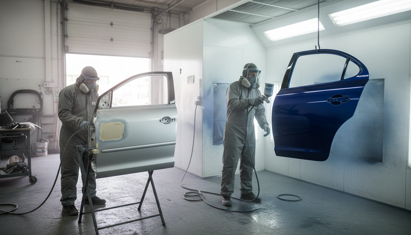 Denting and Painting